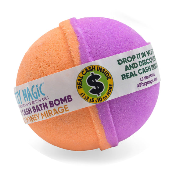mystery money bath bomb