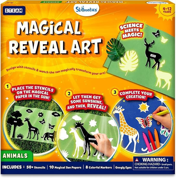 magical reveal art - animals