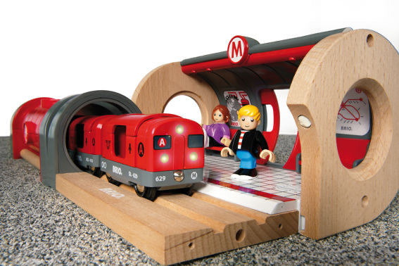 brio metro railway set