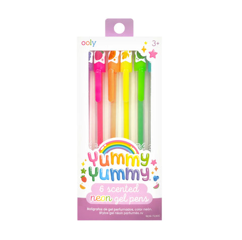 yummy yummy 6 scented gel pens