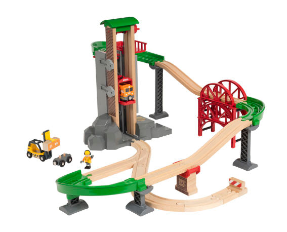 brio lift and load warehouse set