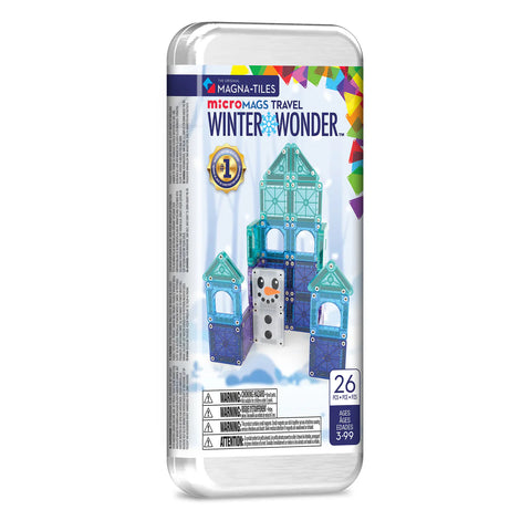 magna-tiles micro mags travel - winter wonderland