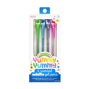 yummy yummy 6 scented gel pens