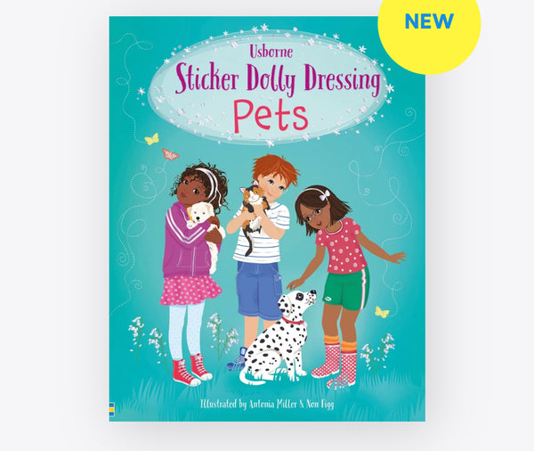 sticker dolly dressing book - assorted titles