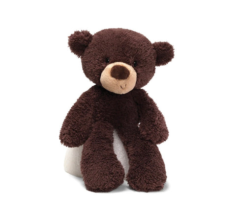 fuzzy chocolate bear 13.5”