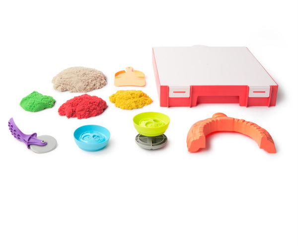 kinetic sand squish pizza