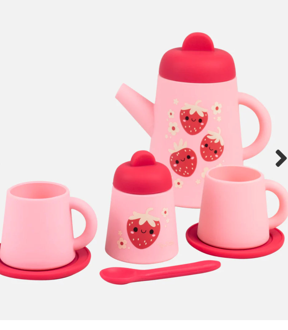 silicone tea set