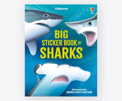 big sticker book of sharks