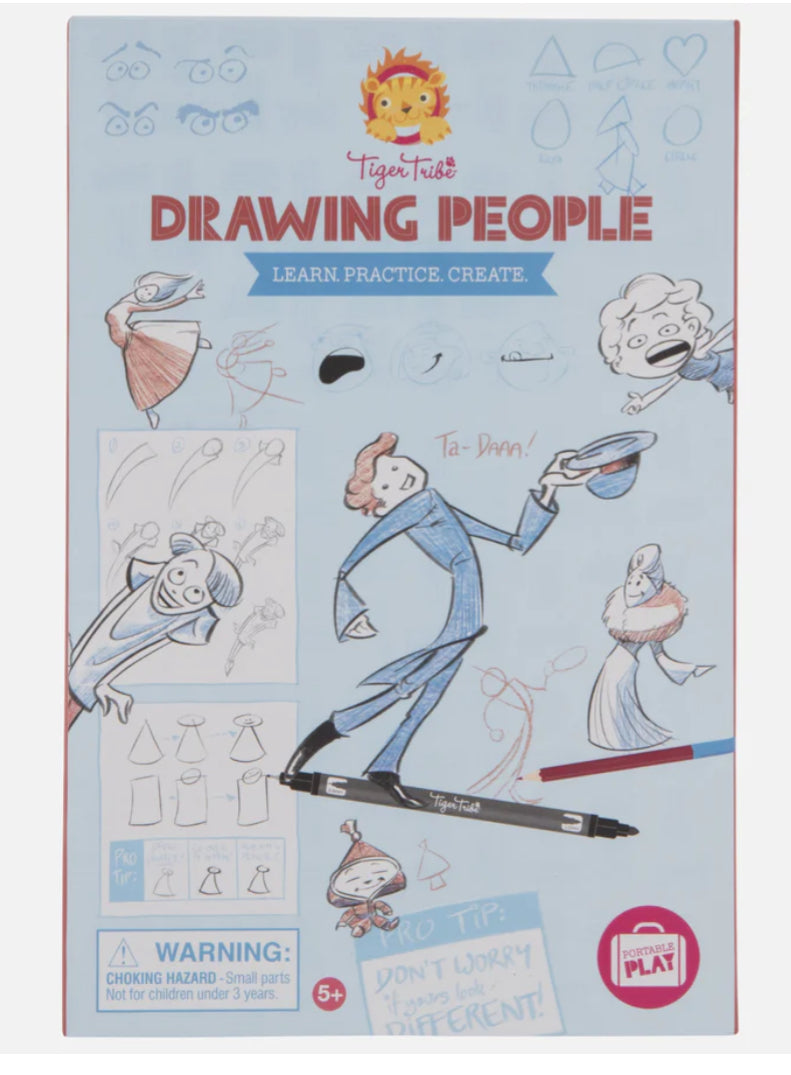 drawing people - learn practice create