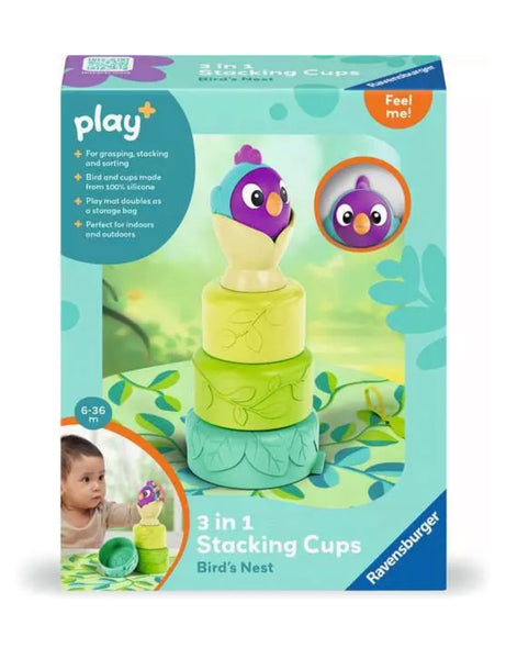 3 in 1 stacking cups - bird’s nest
