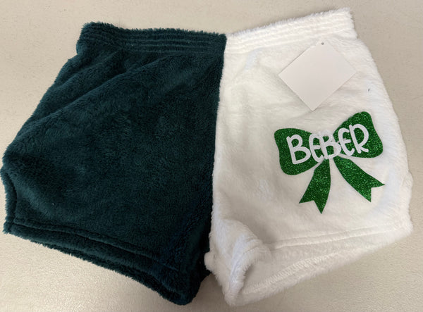 fuzzie shorts w/bow - beber