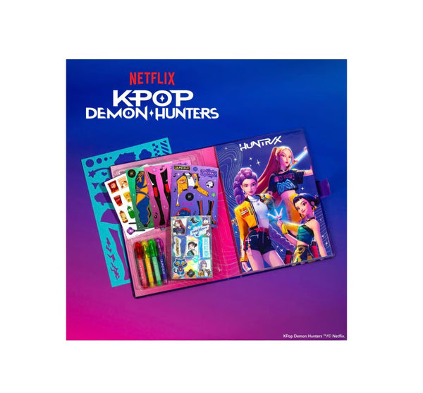 k-pop demon hunters fashion sketch set