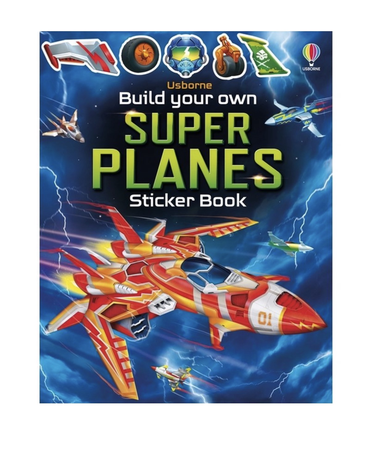 build your own super planes sticker book