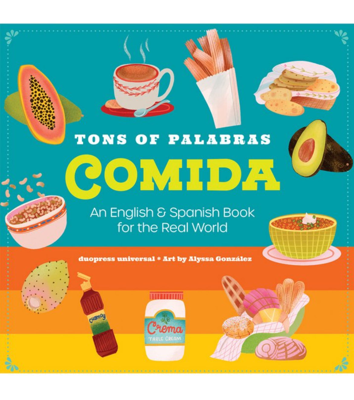 tons of palabras comida board book