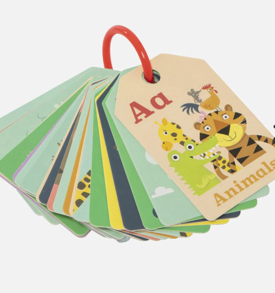 alphabet flash cards - animal abc