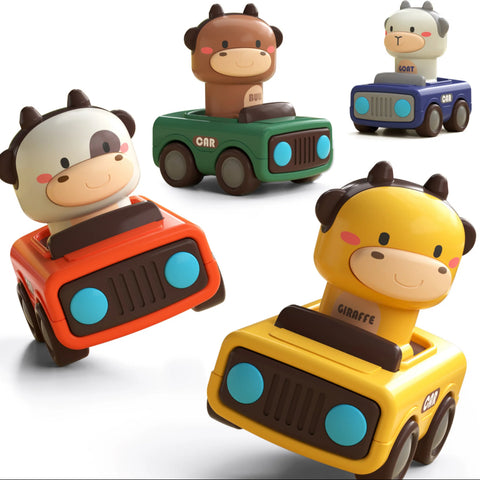 press and go racing cars