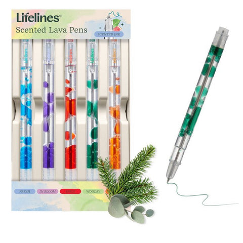 lifelines scented lava pens - 2 or 5 pack