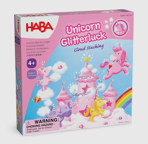 unicorn glitterluck - cloud stacking
