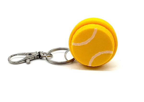 fidget clicker keychain - sports balls