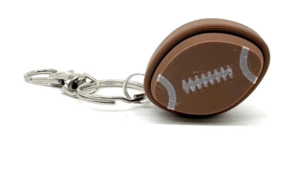 fidget clicker keychain - sports balls