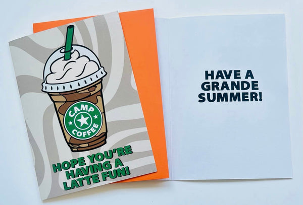 camp greeting cards