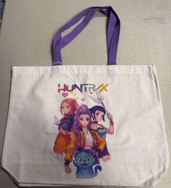 k-pop demon hunters tote bag