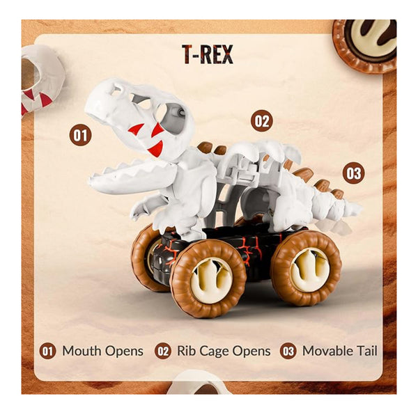 dino skeleton dashers t-rex