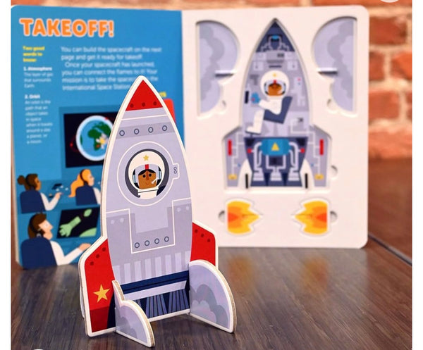 pop out space travel board book