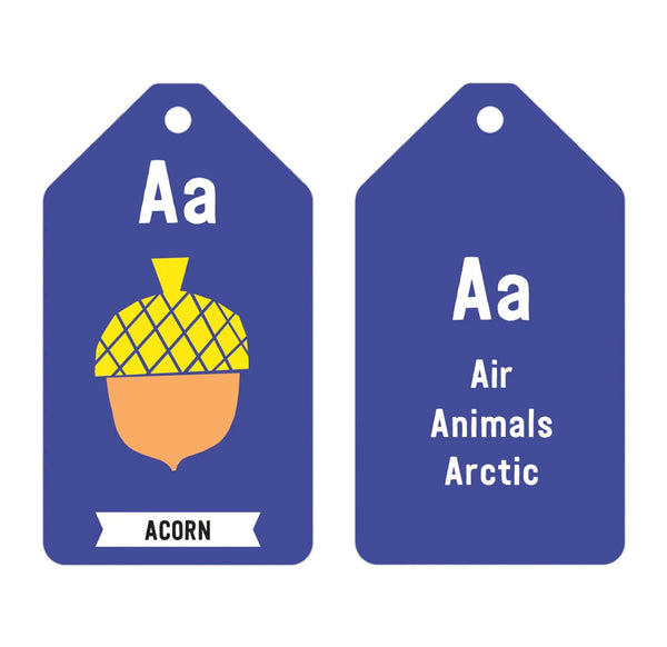 abc of the earth ring flash cards