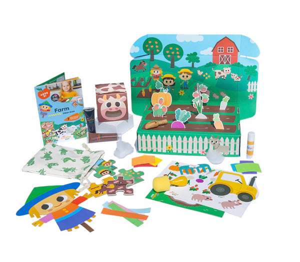 farm friends craft and activity box