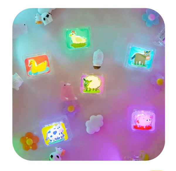 light up cubes - assorted themes
