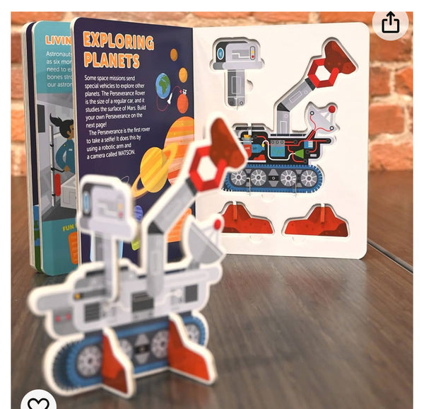 pop out space travel board book