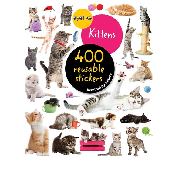 eye like reusable sticker book