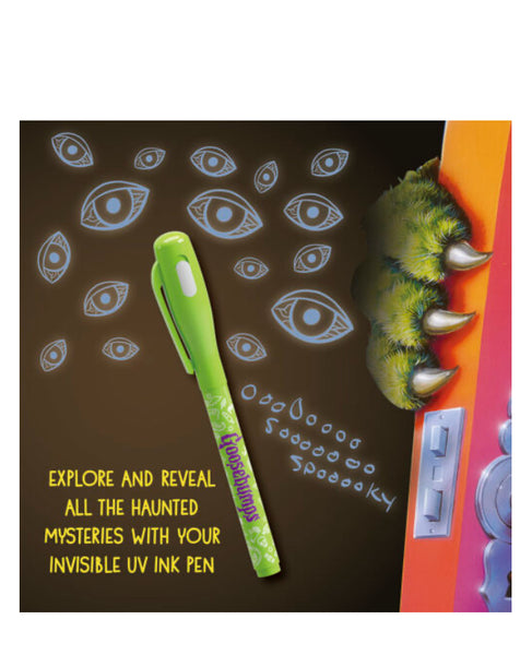 goosebumps haunted ink activity book