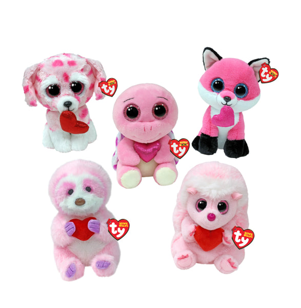 valentine’s day beanie boos - assorted