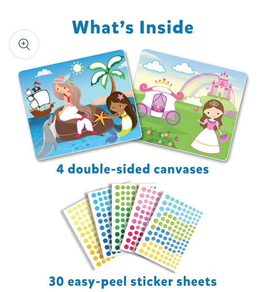 dot it - unicorns and princesses