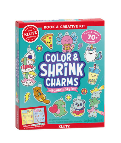 color and shrink charms - kawaii style
