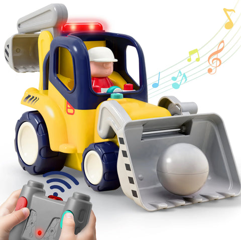 baby’s remote control construction truck