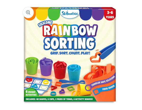 silicone rainbow sorting