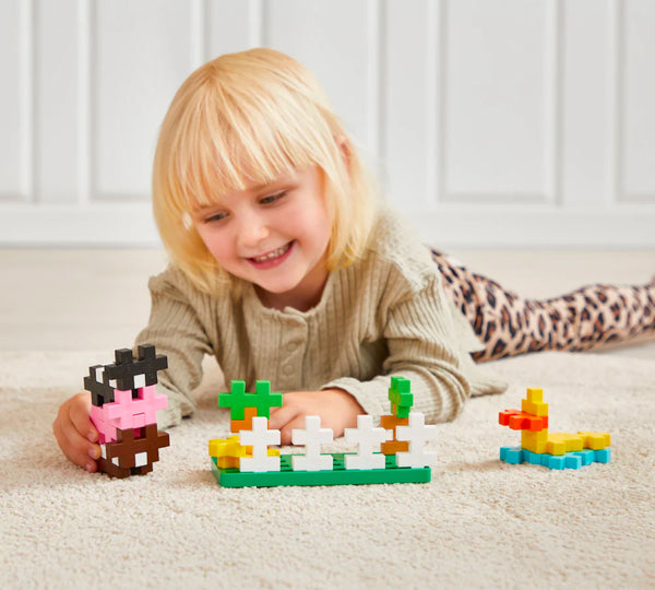 plus plus big farm activity set