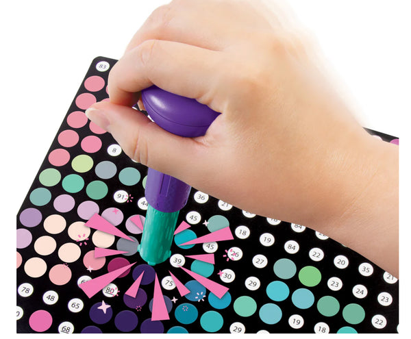 stamp to reveal - bunny frog panda