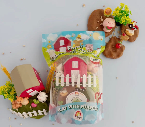 earth grown kiddough play kit