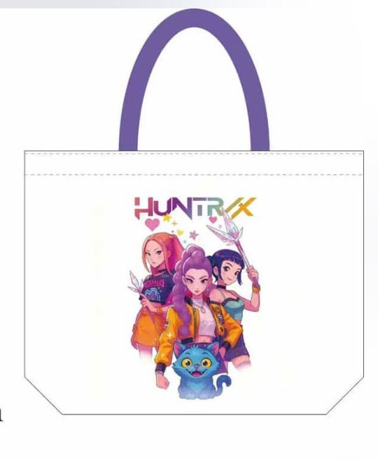 k-pop demon hunters tote bag