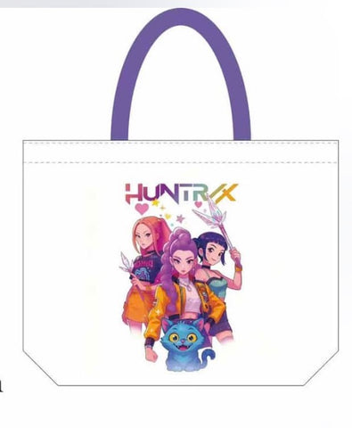 k-pop demon hunters tote bag