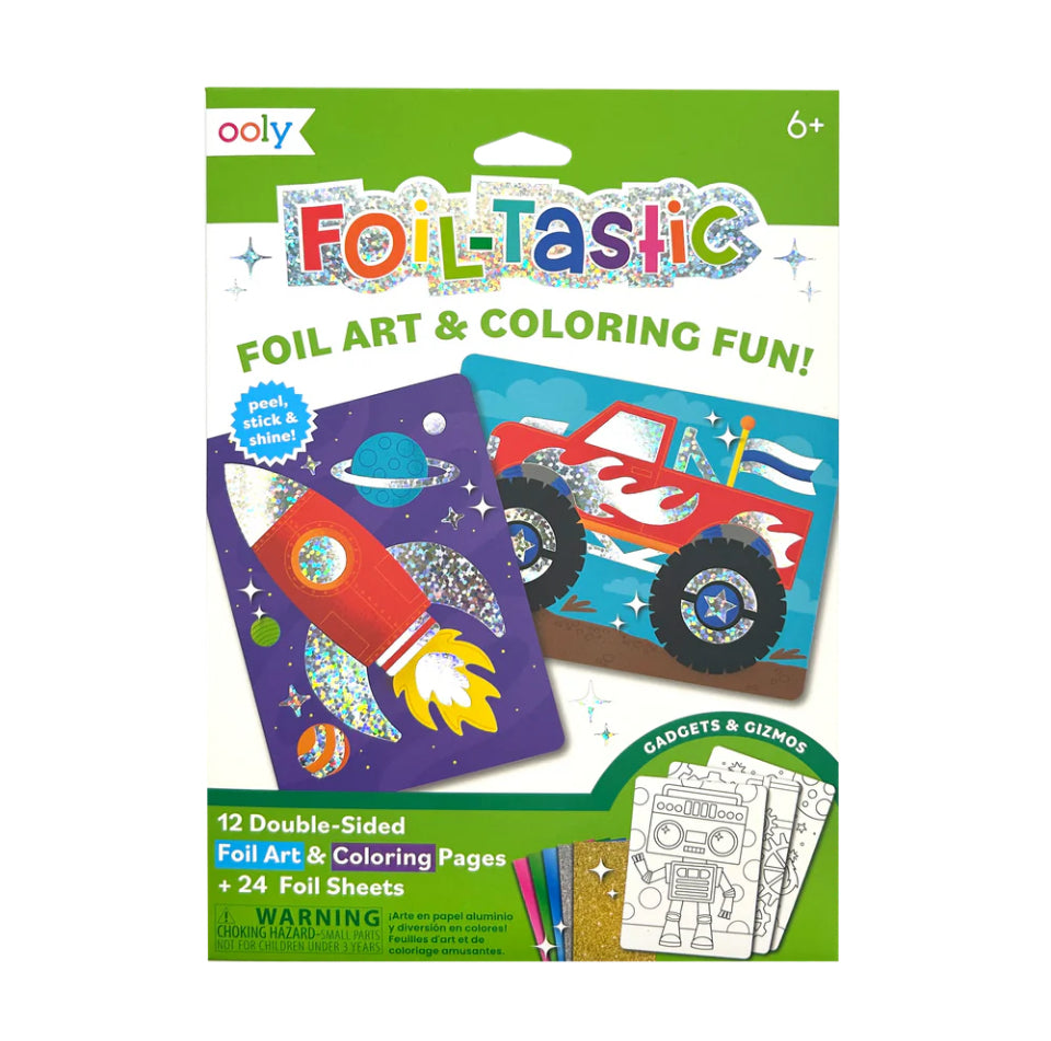 foil-tastic- foil art and coloring fun
