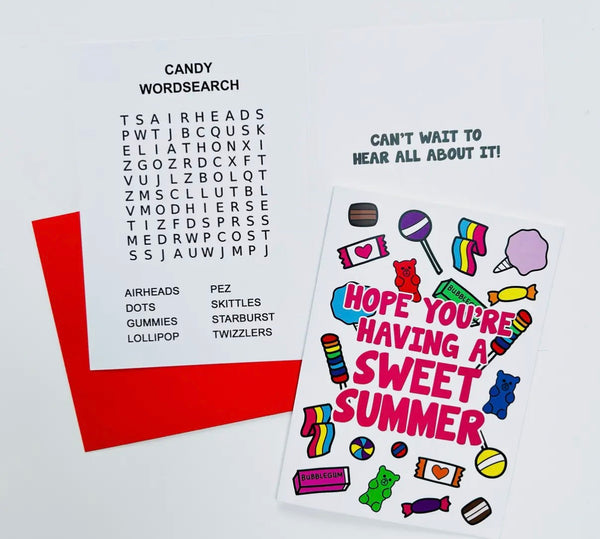camp greeting cards