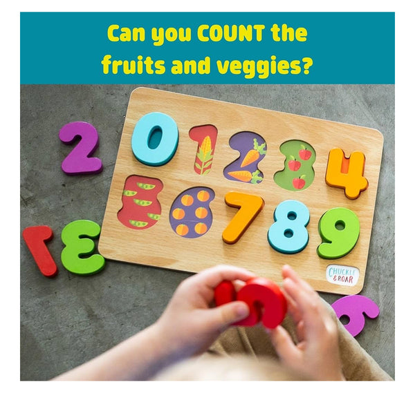 abc and 123 wood puzzles