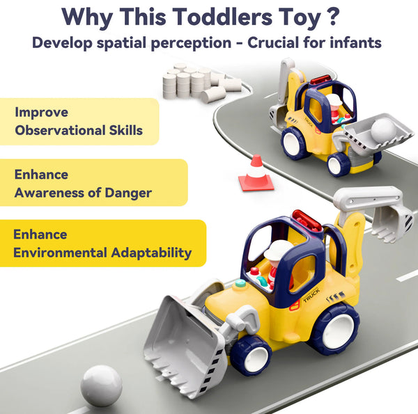 baby’s remote control construction truck