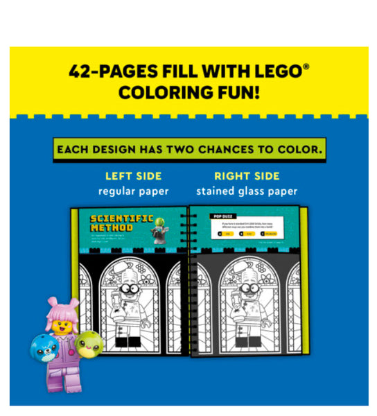 lego stained glass art