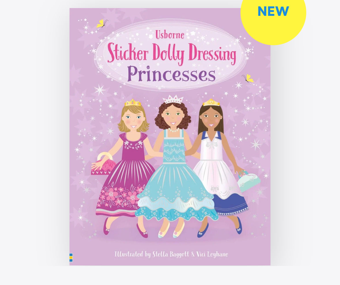 sticker dolly dressing book - assorted titles